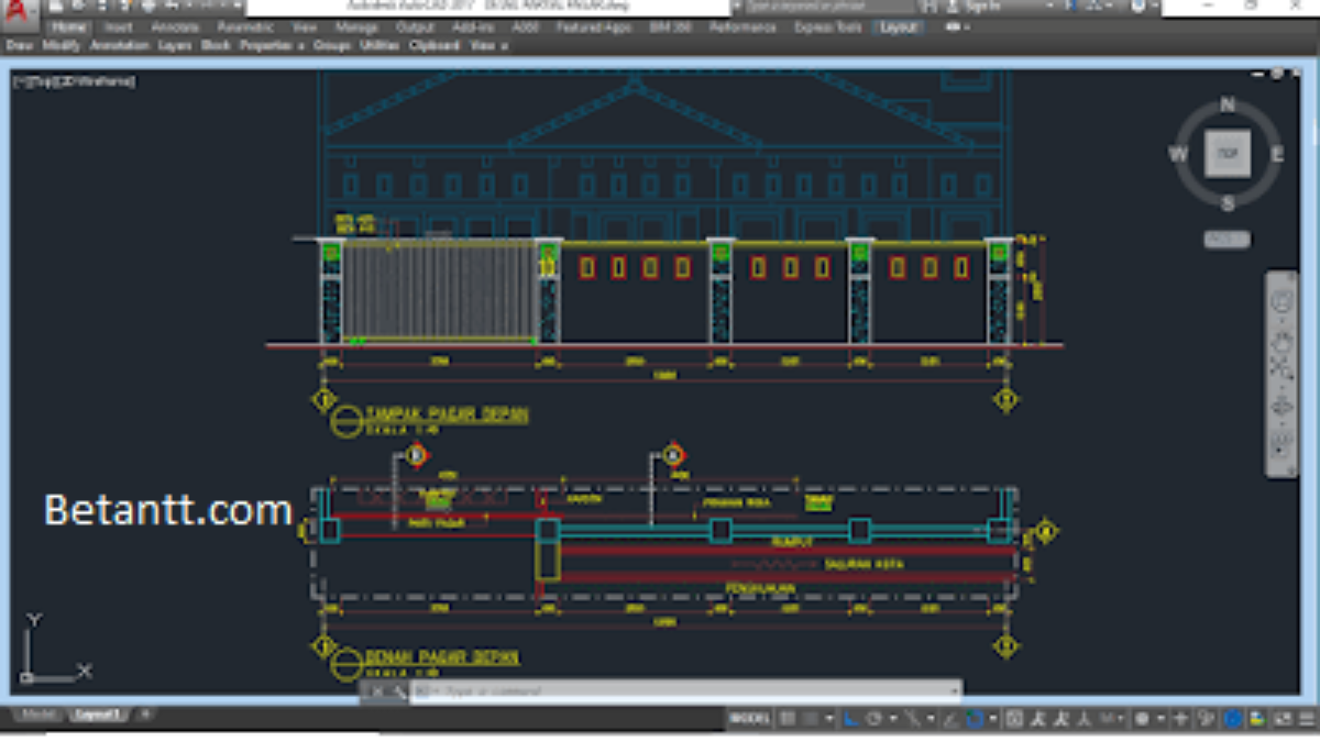 Download Gambar Desain Pagar Rumah File Autocad Dwg Betanttcom Download Gambar Desain Pagar Rumah File Autocad Dwg Betanttcom