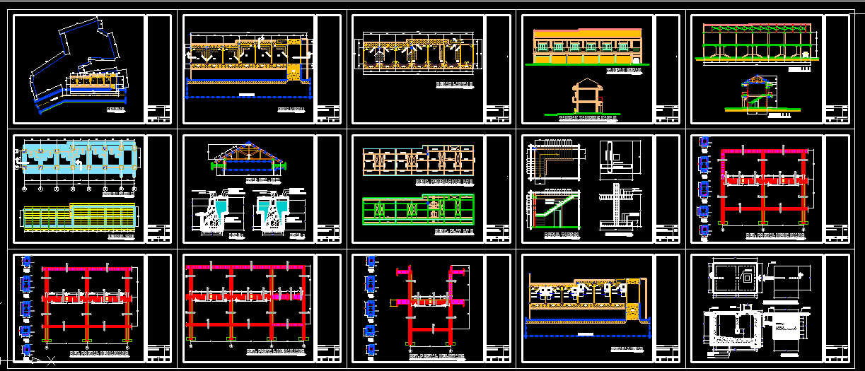 Gambar RUKO Lengkap Dengan Bestek Format DWG AutoCAD