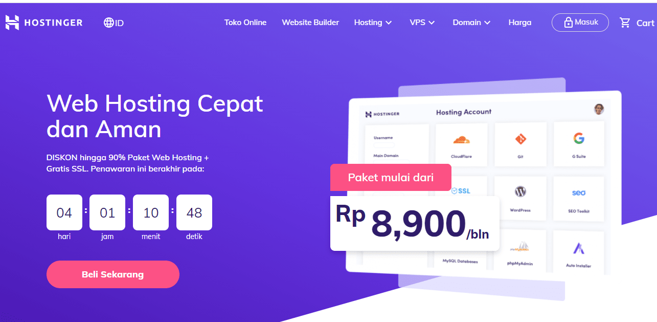 Daftar Penyedia Web Hosting di Indonesia 2022