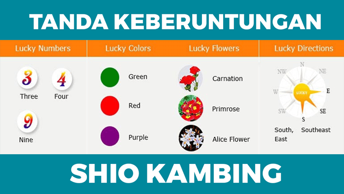 Tanda Keberuntungan untuk Orang yang Lahir di Tahun Kambing