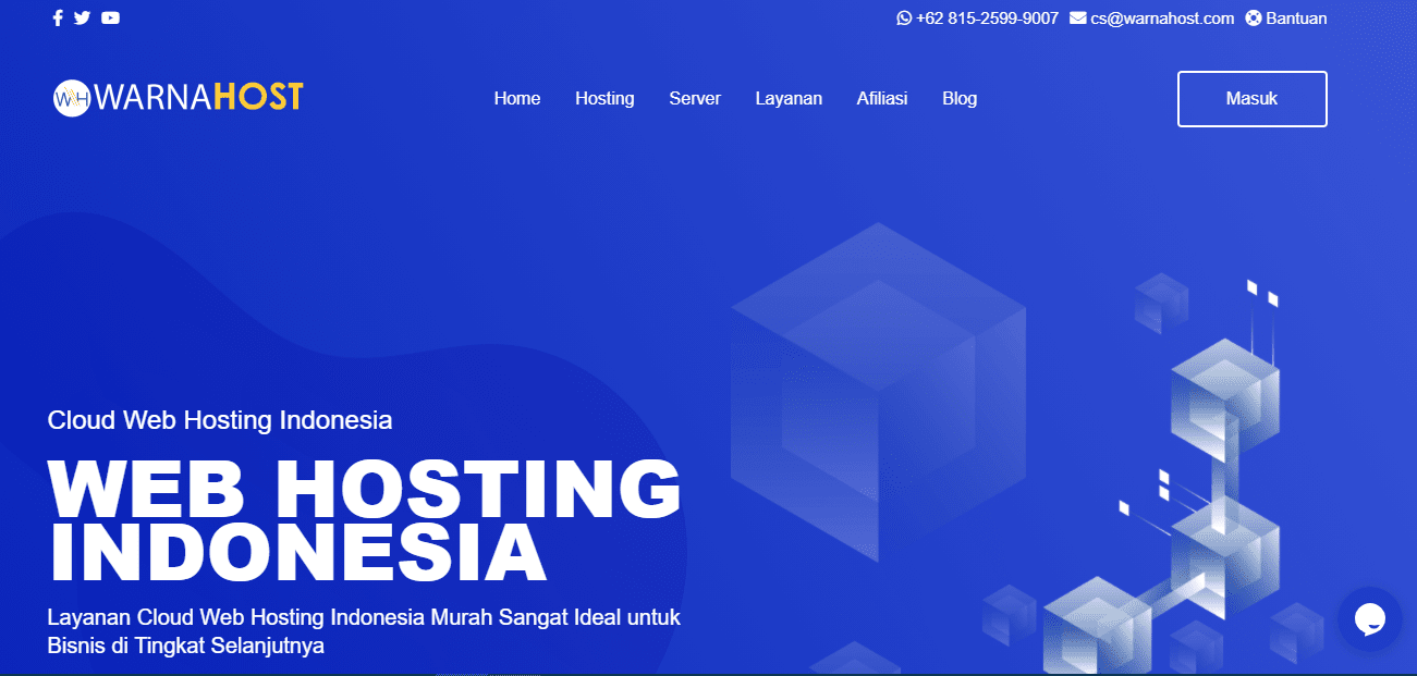 Daftar Penyedia Web Hosting di Indonesia 2022