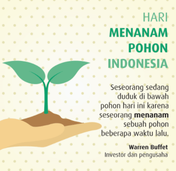 Hari Menanam Pohon Indonesia 28 November