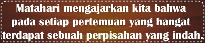KATA PERPISAHAN: Pacar, Teman Kerja, Cinta, Sedih