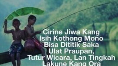 100 Kata Bijak Bahasa Jawa Kuno Beserta Artinya