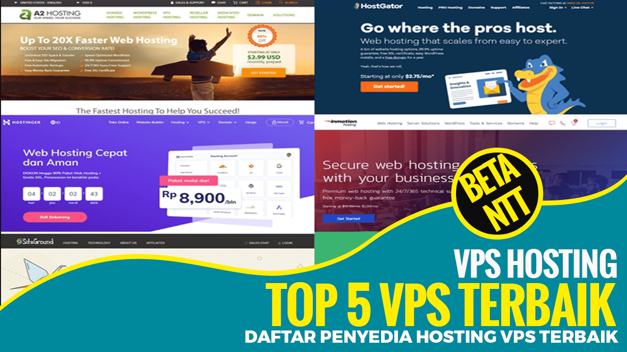 5 Daftar Penyedia Hosting VPS Terbaik 2022