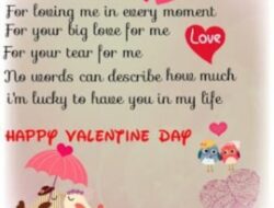 100 Kata Valentine Bahasa Inggris dan Artinya Terlengkap untuk Status Fb, Story WA, Quotes Instagram