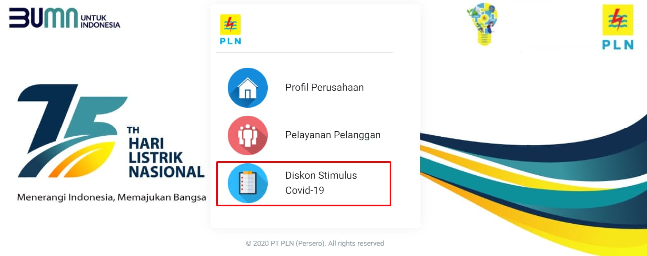 Cara Klaim Token Listrik Gratis Maret 2021 Melalui Website pln.co.id