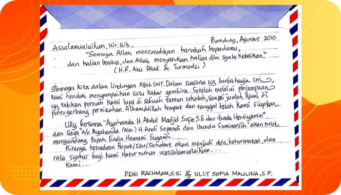 Contoh Surat Pribadi Singkat Untuk Sahabat, Guru, Teman, Orang Tua, Dinas, Bahasa Inggris