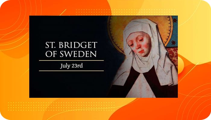 Lima Belas Doa Kepada St Bridget Dari Swedia