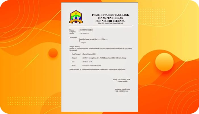 Pengertian Surat Resmi dan Contohnya, Ciri, Jenis, Fungsi dan Struktur Surat