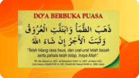 Doa Buka Puasa Ramadhan Terlengkap Beserta Artinya