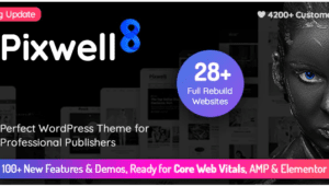 Free Download Pixwell v8.1 Latest Version – Modern Magazine WordPress Theme