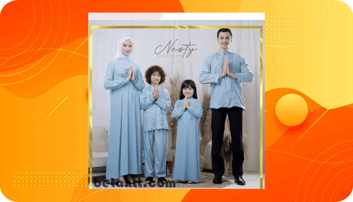 Model Baju-Busana Muslim Lebaran 2021 Terbaru Untuk Remaja Wanita dan Keluarga.
