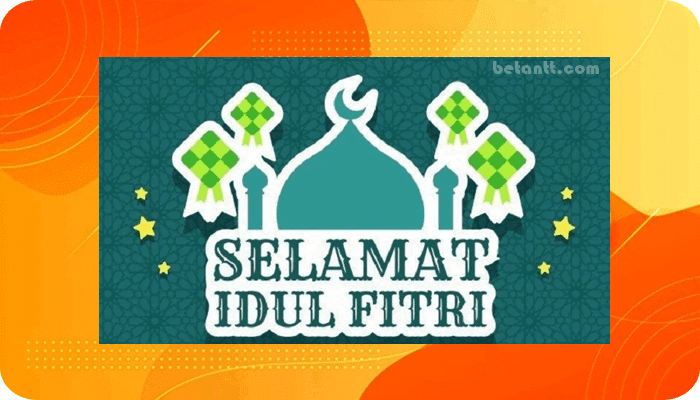 Kartu Ucapan Selamat Idul Fitri 1442 H .