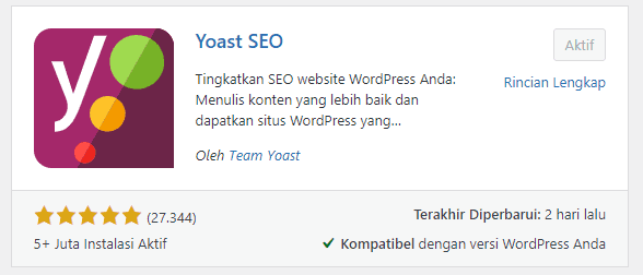 Plugin Yoast SEO 16.3