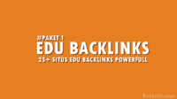 25+ Situs Edu Backlinks Powerfull Terbaru