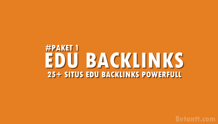 25+ Situs Edu Backlinks Powerfull Terbaru