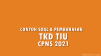 Contoh Soal dan Pembahasan Tes CPNS 2022 TKD TIU