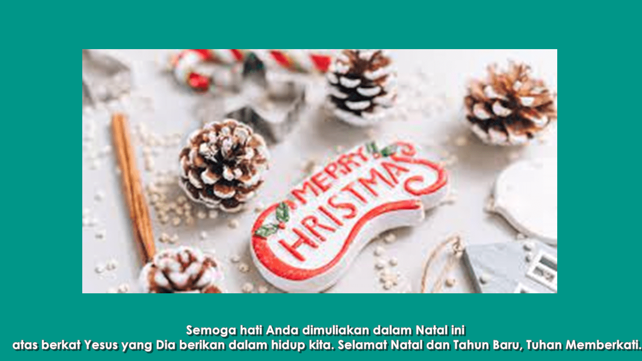 10 Kartu Ucapan Selamat Hari NATAL 2021 yang Unik