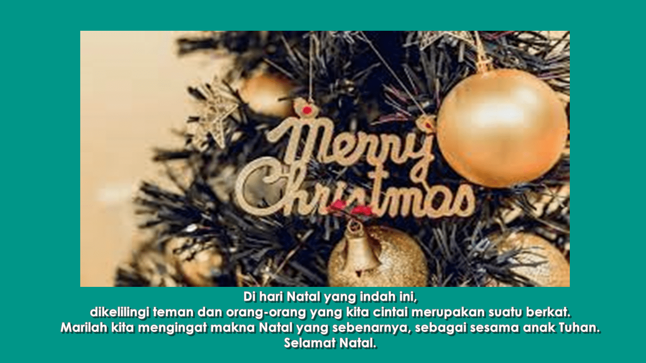 10 Kartu Ucapan Selamat Hari NATAL 2021 yang Unik