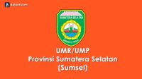 Data UMP/UMR Kabupaten/Kota di Provinsi Sumsel 2022