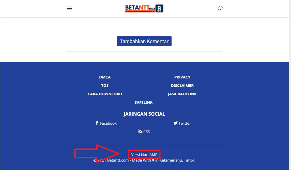 scroll ke laman bawah artikel, lalu klik 'Versi Non AMP' scroll ke laman bawah artikel, lalu klik 'Versi Non AMP'