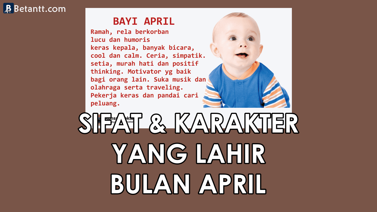 Fakta Unik Sifat dan Karakter Yang Lahir di Bulan April