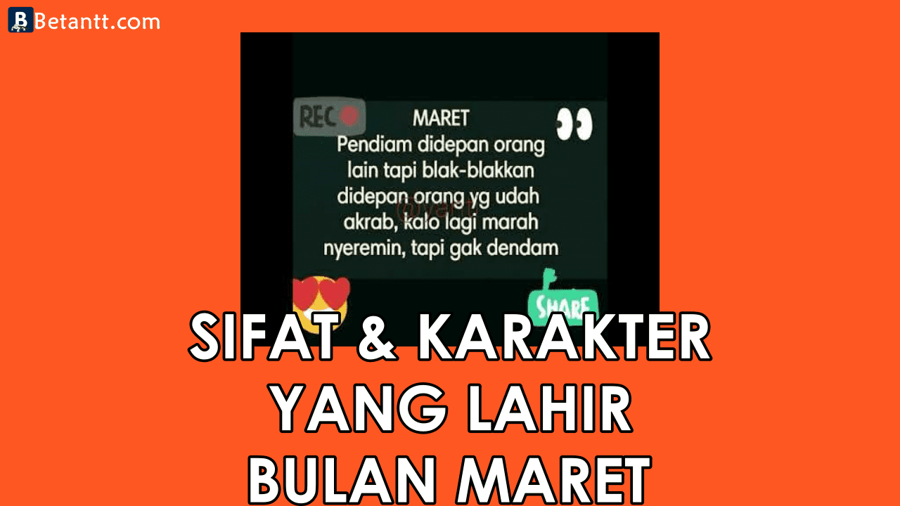 Fakta Unik Sifat dan Karakter Yang Lahir di Bulan Maret