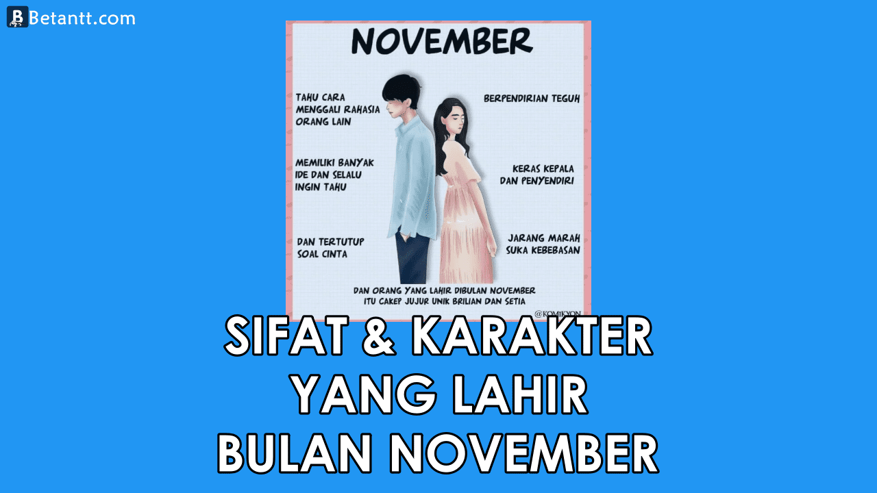 Fakta Unik Sifat dan Karakter Yang Lahir di Bulan November