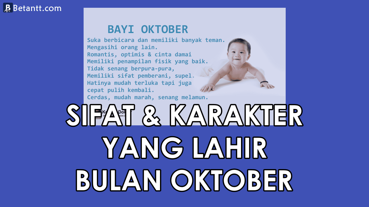 Fakta Unik Sifat dan Karakter Yang Lahir di Bulan Oktober