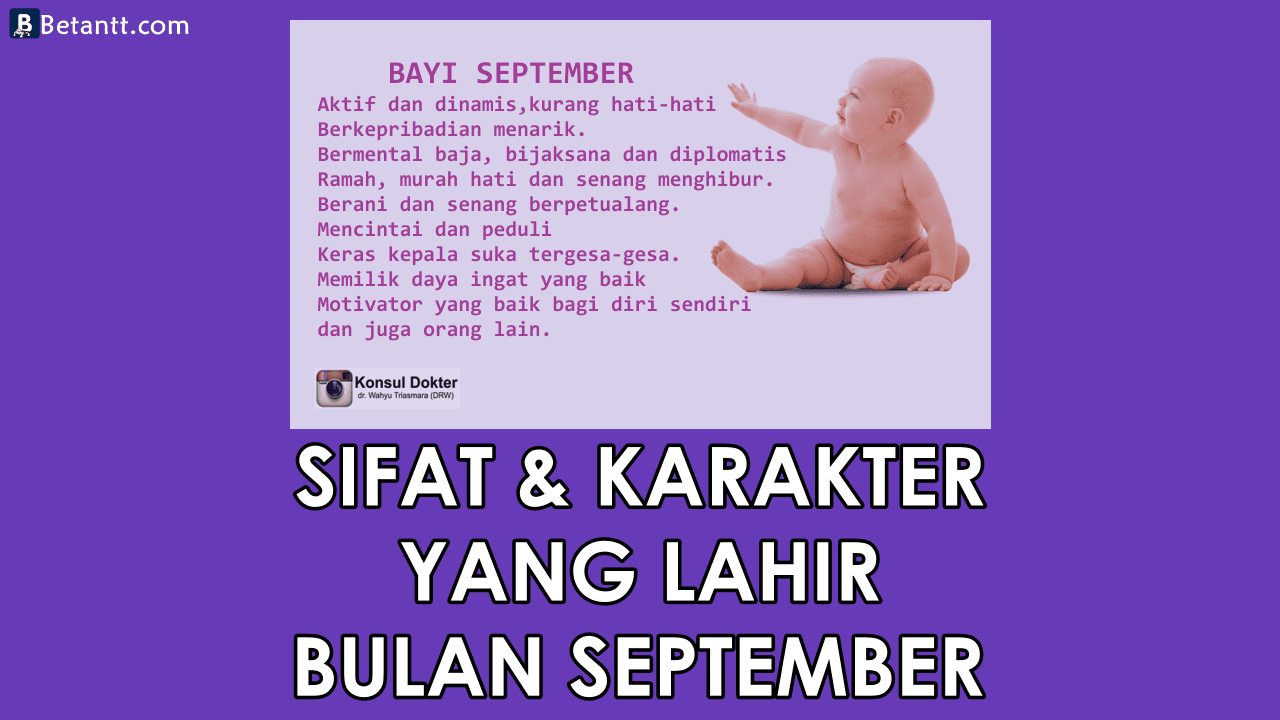 Fakta Unik Sifat dan Karakter Yang Lahir di Bulan September