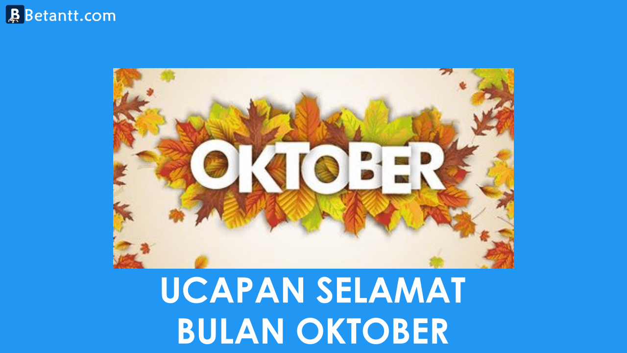 Kumpulan Gambar Kata Ucapan Selamat Bulan Oktober Terbaru