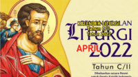 Kalender Liturgi Katolik Bulan April 2022