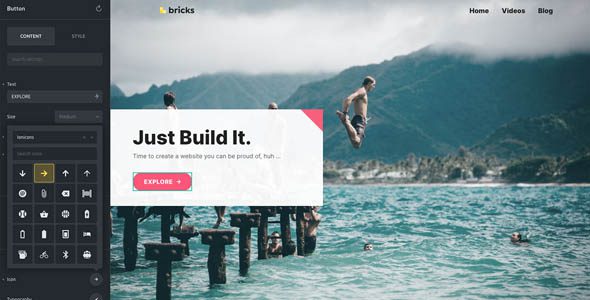 Bricks 1.4.0.1 Nulled – Visual Site Builder for WordPress
