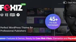 Foxiz v1.4 - WordPress Newspaper News and Magazine Nulled Free